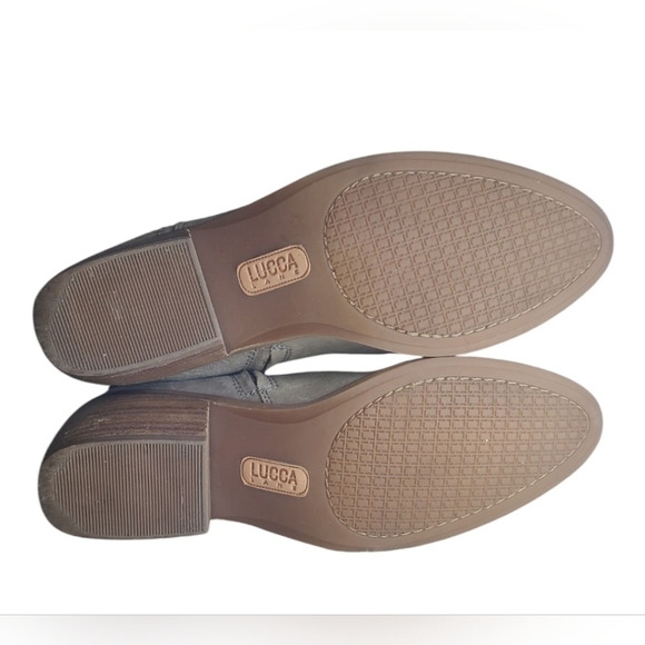 Lucca Lane Meyna Taupe Suede Ankle Boots – Size 7 - Picture 9 of 15